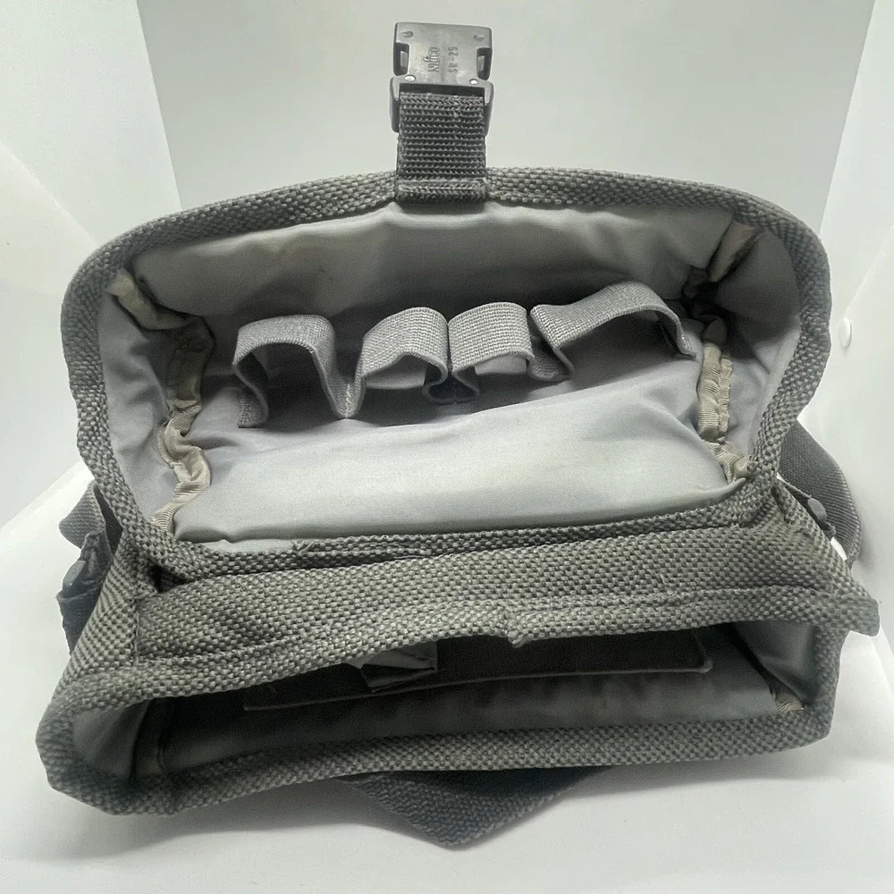 Cambridge Camera Bag Repositionable Padded Inserts Gray‎ Tweed Durable Stylish